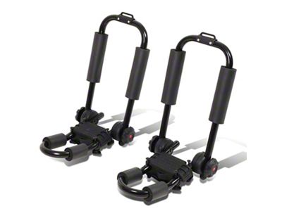 Heavy Duty Adjustable Kayak Carrier; Black (Universal; Some Adaptation May Be Required)