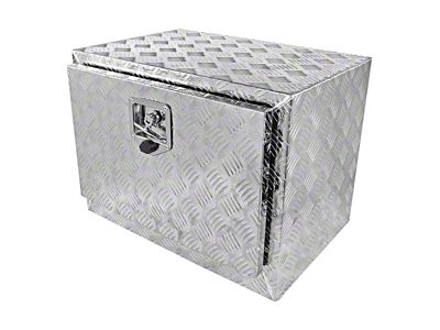 Heavy Duty Aluminum Underbody Tool Box with T-Handle Latch, Lock and Keys; 24-Inch