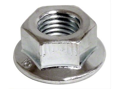 Hexagon Nut; Flanged Lock (07-25 Jeep Wrangler JK & JL)