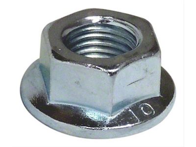 Hexagon Nut; Flanged Lock (07-25 Jeep Wrangler JK & JL)