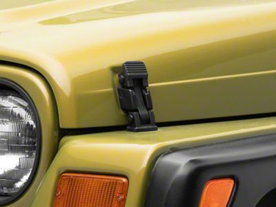 Hold Down Catch Look Hood Latches (97-06 Jeep Wrangler TJ)