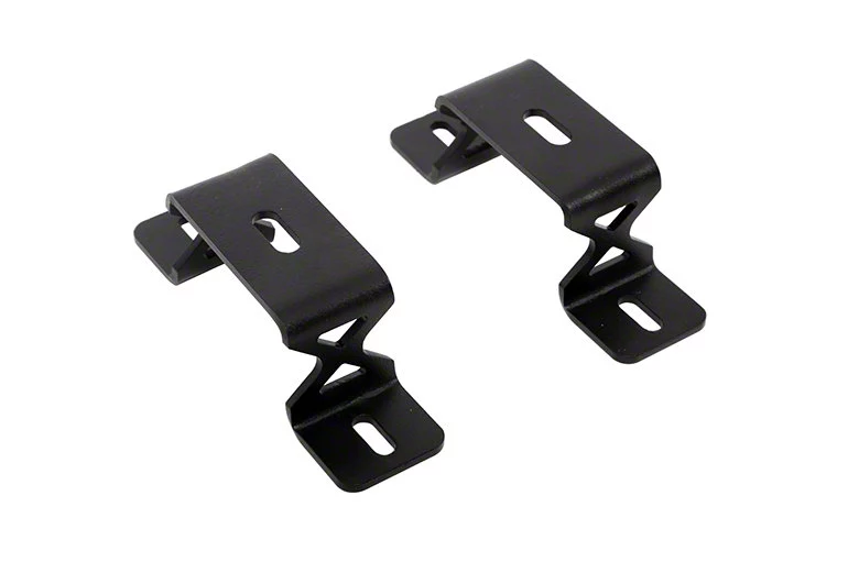 Jeep Wrangler Hood Cowl Single Cube Light Brackets (18-25