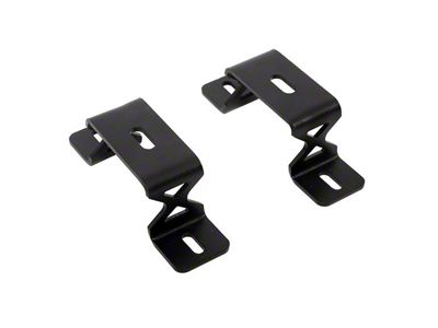 Hood Cowl Single Cube Light Brackets (18-25 Jeep Wrangler JL, Excluding 4xe)