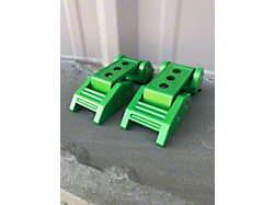 Hood Latches; Mojito (18-24 Jeep Wrangler JL)