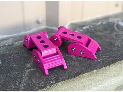 Hood Latches; Passion Pink (18-25 Jeep Wrangler JL)