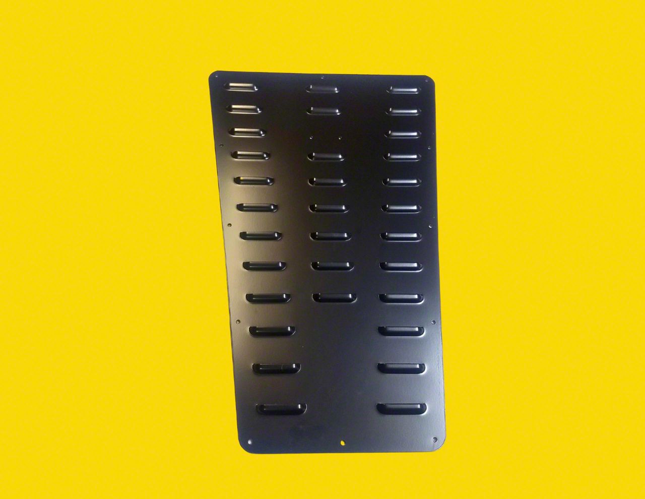 Jeep Wrangler Hood Louver; Matte Black (76-86 Jeep CJ7