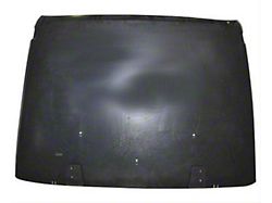 Replacement Hood; Unpainted (13-18 Jeep Wrangler JK)