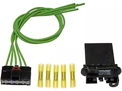 HVAC Blower Motor Resistor Kit with Harness (02-06 Jeep Wrangler TJ)