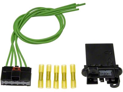 HVAC Blower Motor Resistor Kit with Harness (02-06 Jeep Wrangler TJ)