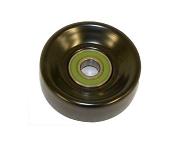 Idler Pulley; Smooth (87-02 2.5L or 4.0L Jeep Wrangler YJ & TJ)