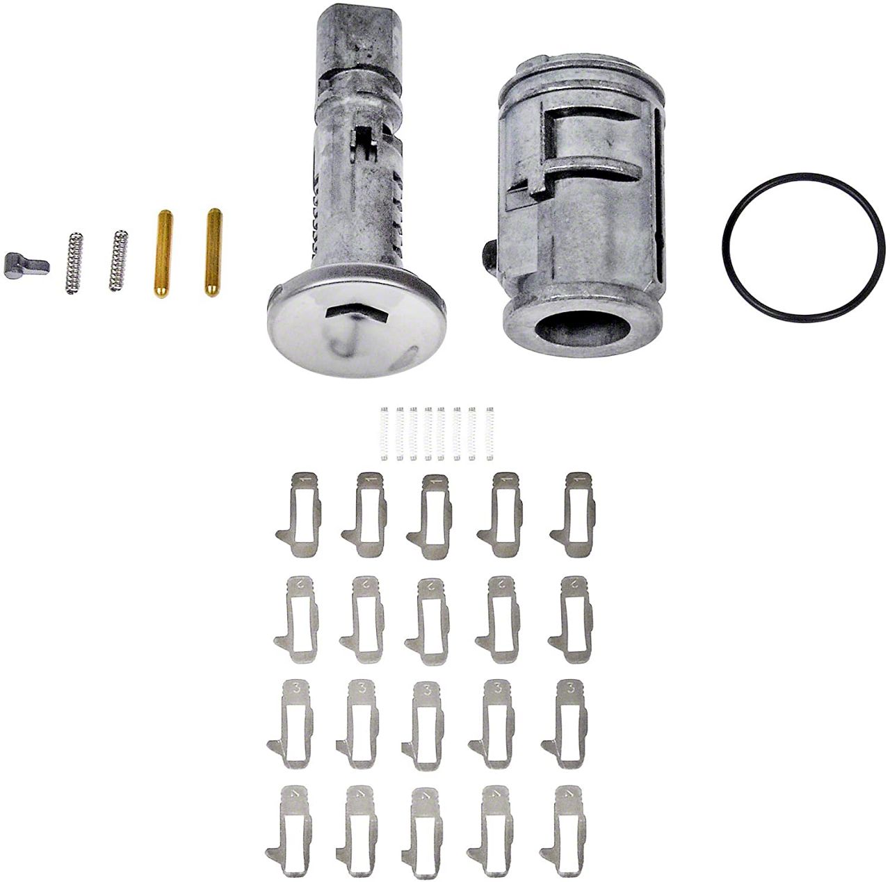 Jeep Wrangler Ignition Lock Cylinder; Uncoded (0506 Jeep Wrangler TJ
