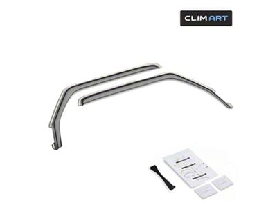 in-Channel Window Deflectors (07-18 Jeep Wrangler JK 2-Door)