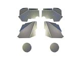 Inner Fender Liners; Front (07-18 Jeep Wrangler JK)