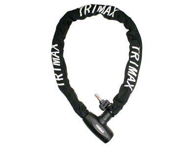 Integrated Lock and Super Chain; 10mm Links x 36-Inch
