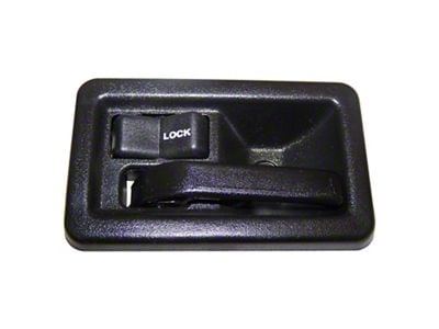 Interior Door Handle; Driver Side (82-06 Jeep CJ7, Wrangler YJ & TJ)