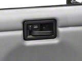 Interior Door Handles; Black (81-06 Jeep CJ5, CJ7, Wrangler YJ & TJ)