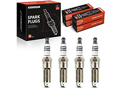 Iridium and Platinum Spark Plugs; Set of 4 (03-06 2.4L Jeep Wrangler TJ)