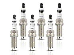 Iridium and Platinum Spark Plugs; Set of 6 (12-18 3.6L Jeep Wrangler JK)