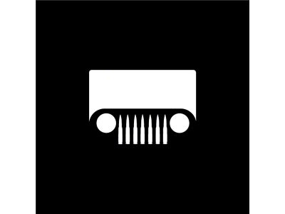 Jeep Ammo Grille Spare Tire Cover with Camera Port; Black (18-25 Jeep Wrangler JL)