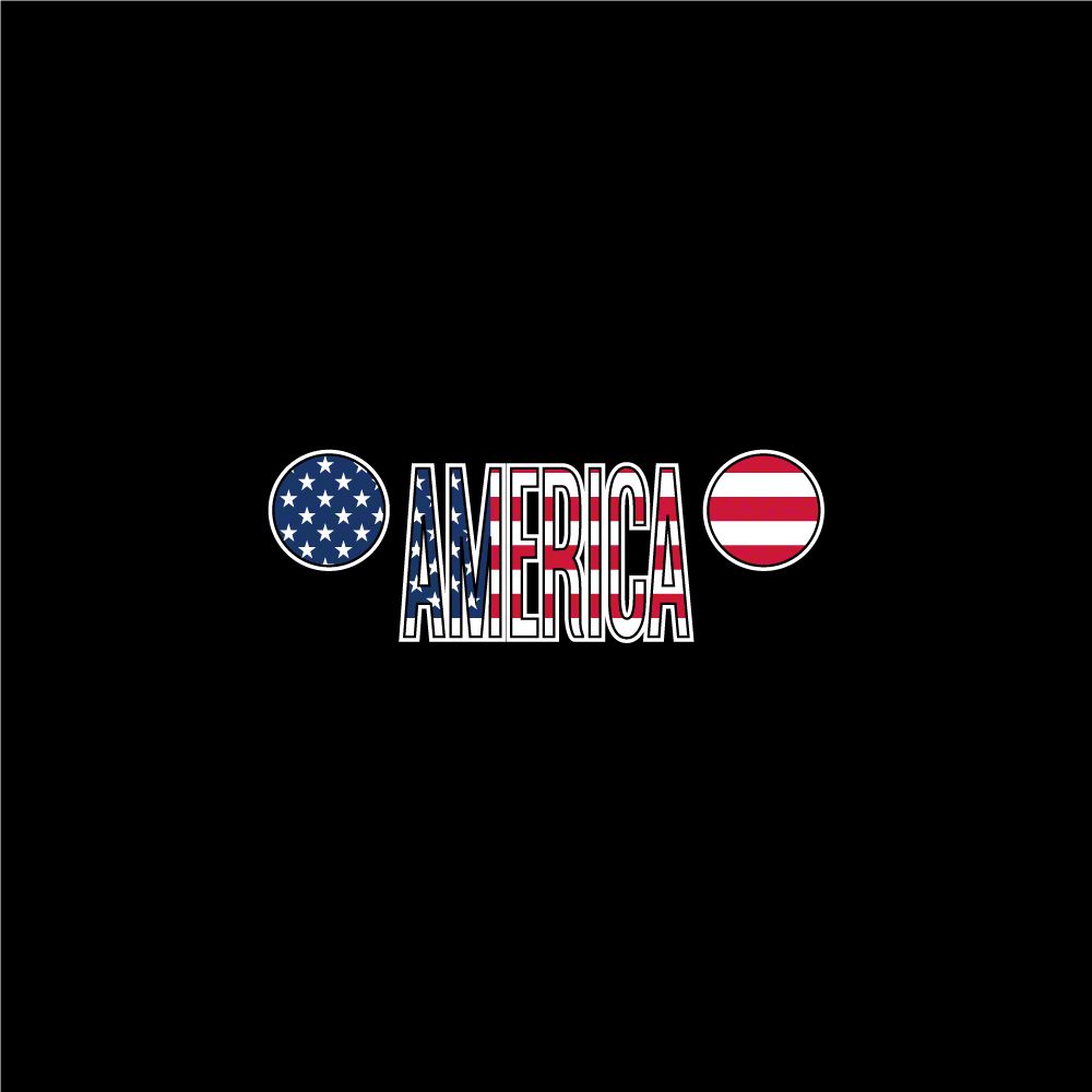 BDK Black USA Flag Tire Cover For Jeep Wrangler JK JL CJ YJ TJ – 1987-2020, Heavy Duty PVC Leather