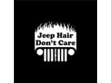 Jeep Hair Don't Care Seven Slot Spare Tire Cover; Black (66-18 Jeep CJ5, CJ7, Wrangler YJ, TJ & JK)