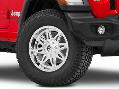 Fuel Wheels Hostage Chrome Wheel; 17x9; 1mm Offset (18-25 Jeep Wrangler JL)
