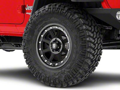 XD Addict Matte Black Wheel; 17x9; -12mm Offset (18-25 Jeep Wrangler JL)