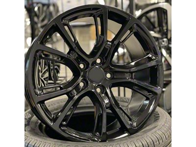 JP1 Full Gloss Black Wheel; 20x9; 34mm Offset (18-25 Jeep Wrangler JL)