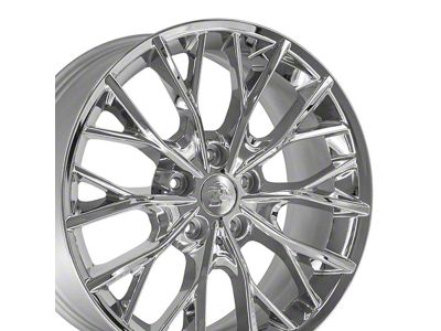 JP30 Chrome Wheel; 20x8.5; 50mm Offset (18-25 Jeep Wrangler JL)