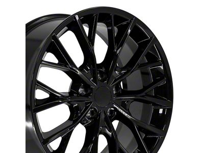JP30 Gloss Black Wheel; 20x8.5; 50mm Offset (18-25 Jeep Wrangler JL)