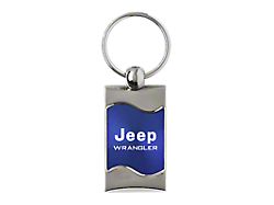 Wrangler Rectangular Wave Key Fob 