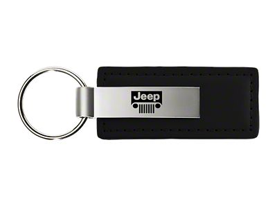 Jeep Grill Leather Key Fob
