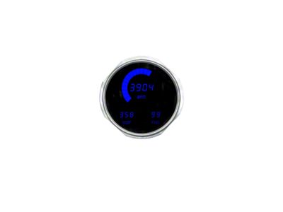 LED Digital Gauge Panel; Blue (76-86 Jeep CJ7)