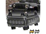 LED Fender Side Marker Lights; Smoked (18-26 Jeep Wrangler JL Sport w/ Base 1-Piece Fenders)