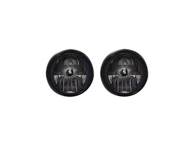 LED Projector Headlights; Black Housing; Smoked Lens (07-18 Jeep Wrangler JK)