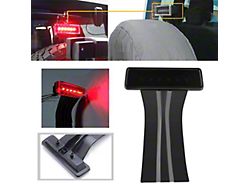 LED Third Brake Light; Smoked (07-18 Jeep Wrangler JK)