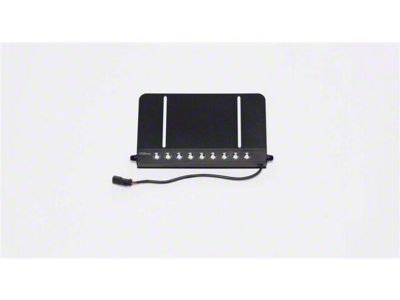 Putco License Plate Frame for 10-Inch Luminux LED Light Bar (07-25 Jeep Wrangler JK & JL)