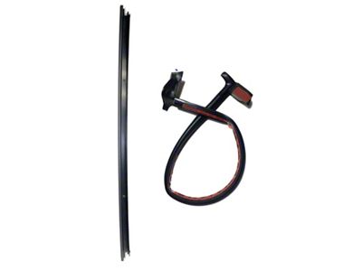 Liftgate Glass Seal and Plastic Retainer Kit; Back Glass (07-10 Jeep Wrangler JK)