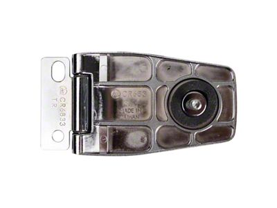 Liftgate Hinge; Chrome; Passenger Side (87-06 Jeep Wrangler YJ & TJ)