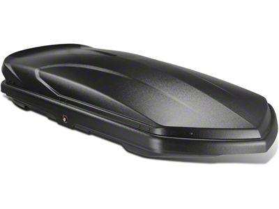 Lockable Roof Cargo Box; Matte Black (Universal; Some Adaptation May Be Required)