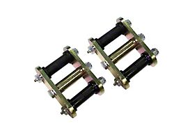 Lubeable Shackles; Rear (76-86 Jeep CJ7)
