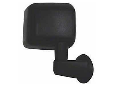 Replacement Manual Non-Heated Swing Away Door Mirror; Passenger Side (07-18 Jeep Wrangler JK)