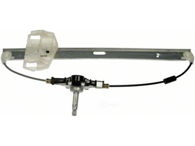 Manual Window Regulator Only; Front Driver Side (07-18 Jeep Wrangler JK)