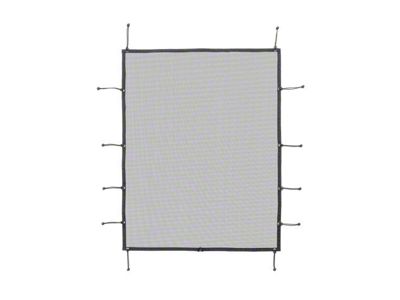 Mesh Shade Top; Black (97-06 Jeep Wrangler TJ, Excluding Unlimited)