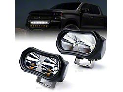 Mini Pro Series LED Light Pod; Flood Beam (Universal; Some Adaptation May Be Required)