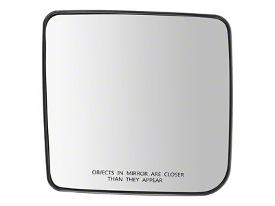 Mirror Glass; Passenger Side (11-17 Jeep Wrangler JK)