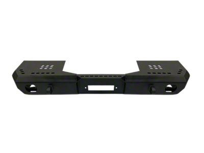 MOD Series Mid-Width Front Bumper; Black (18-25 Jeep Wrangler JL)