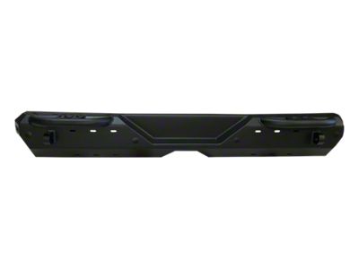 MOD Series Rear Bumper with Steps; Black (18-25 Jeep Wrangler JL)