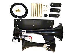 Model 220 Dual Air Horn Add-On Kit (07-18 Jeep Wrangler JK)