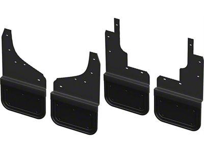 Mud Flaps; Front and Rear (18-25 Jeep Wrangler JL, Excluding Rubicon 392)
